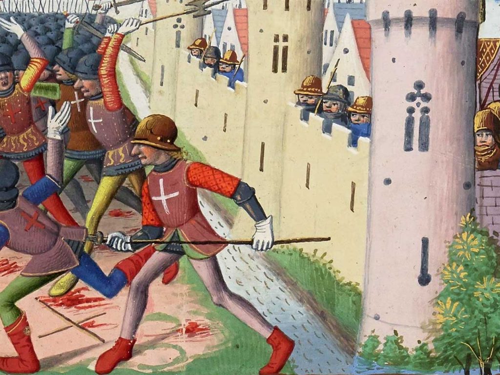 Compiegne_Siege_French_Attack