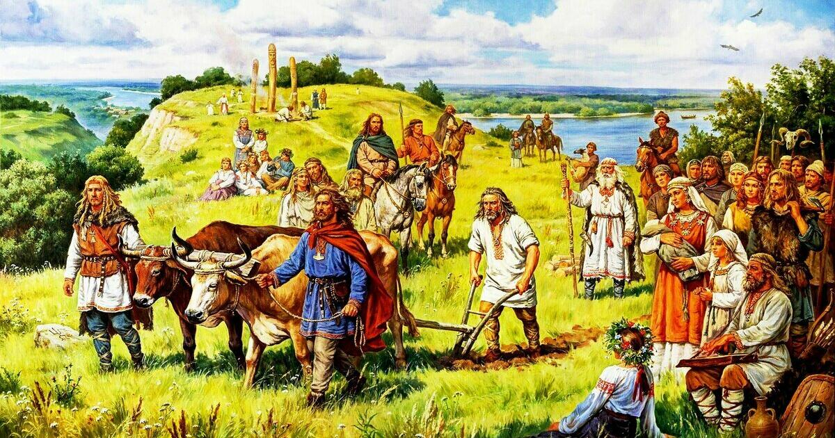 Древние славяне: истоки народа среди лесов и степей.