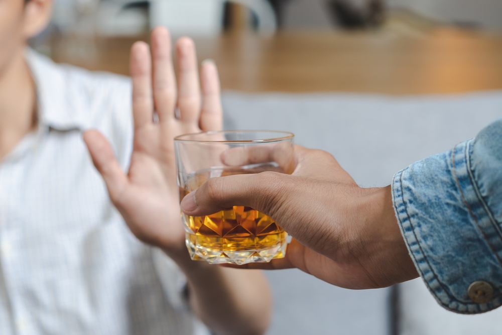 Stop,Alcohol,Concept.,Person,Refuse,To,Drink,Alcohol.