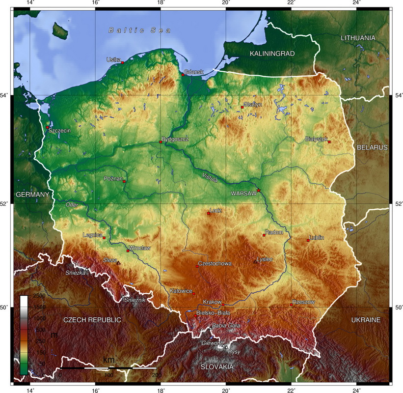 з-якими-країнами-межує-польща