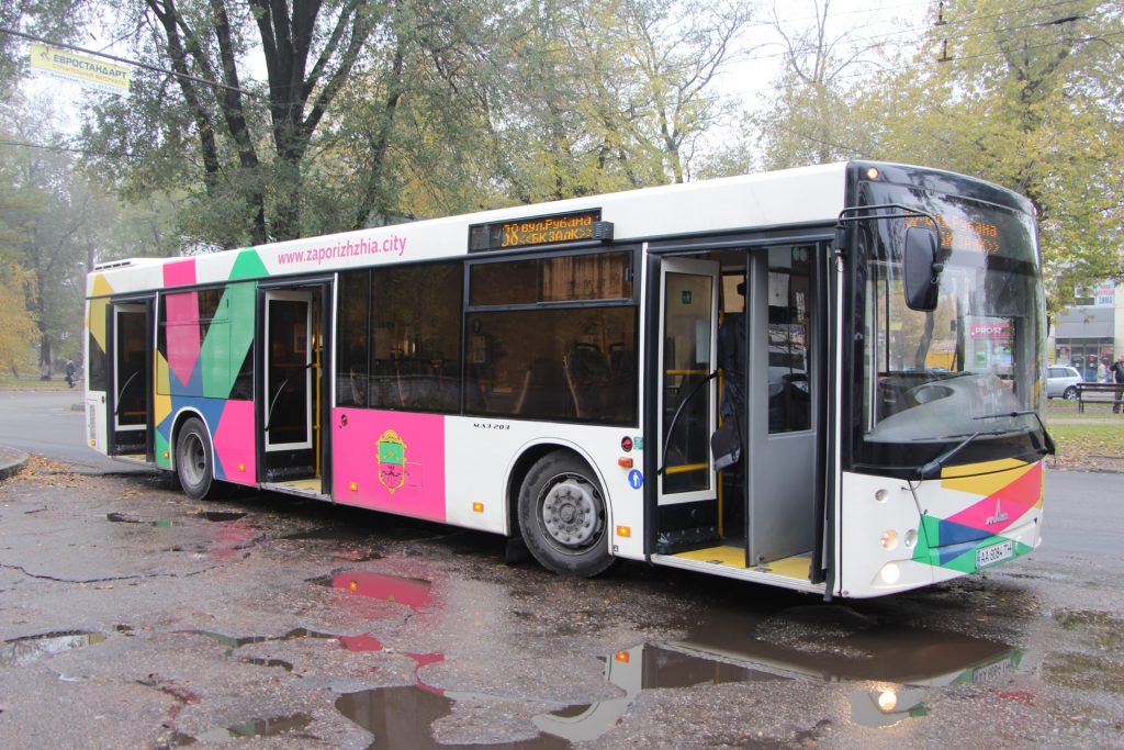 94 автобус Запоріжжя