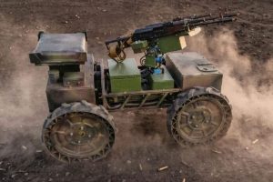 Сили оборони України тестують на передовій роботизовані спарені турелі з автоматами Калашникова