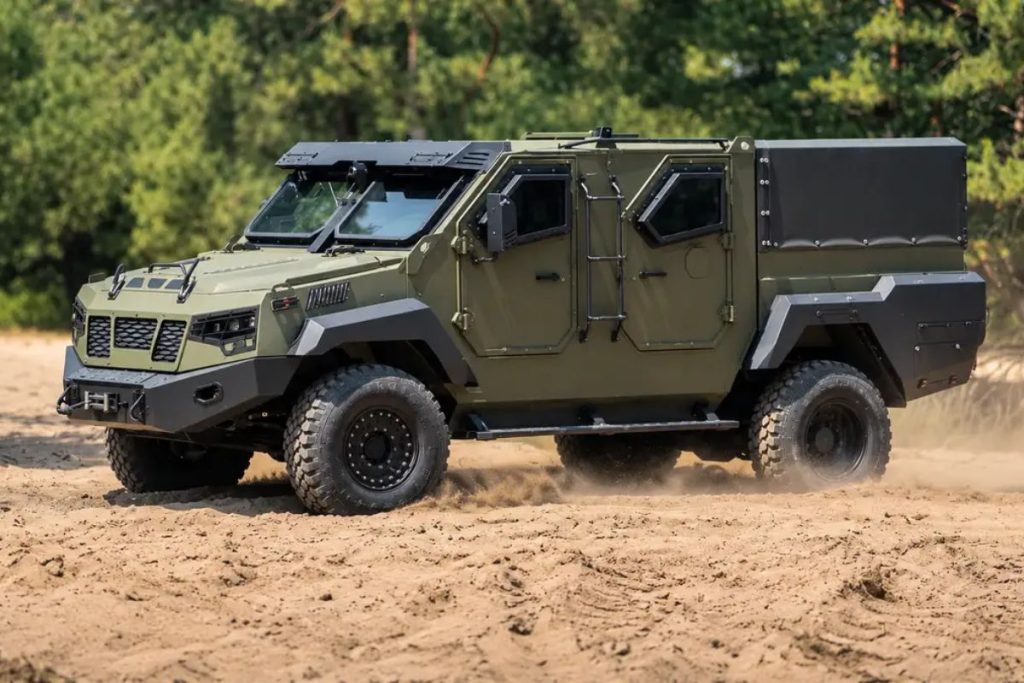 Броньований монстр на базі Dodge RAM ЗСУ отримають новий вітчизняний пікап UATGYURZA-01