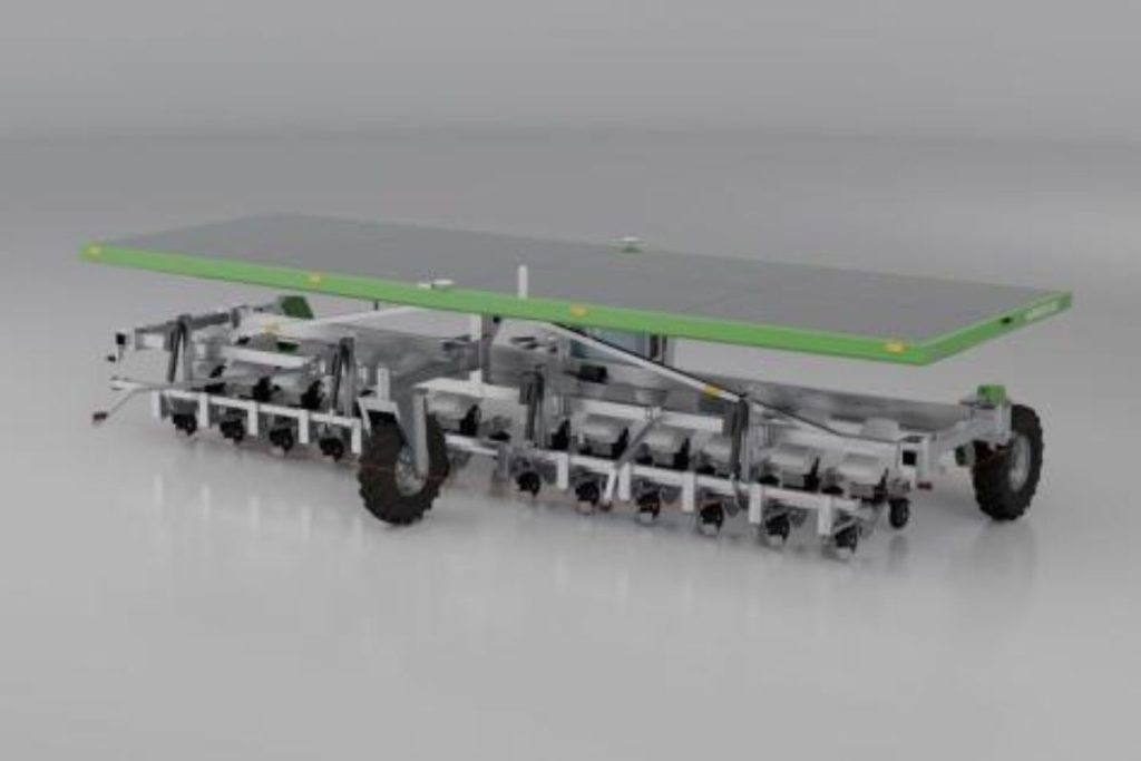 FarmDroid розробив ширшу версію автономного польового робота FD60 із захватом 6,75 м