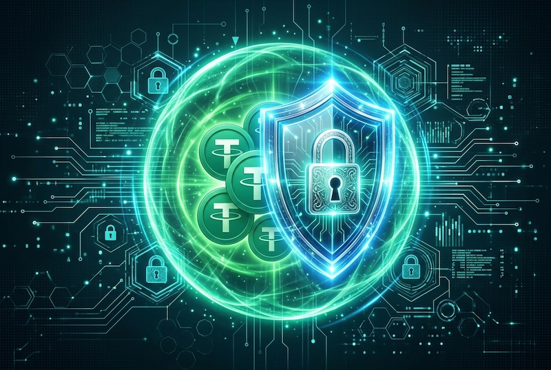 usdt_security_concept_with_glowing_shield